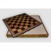 Шахматы Nigri Scacchi "Империя Мин", 35 x 35 см (полистоун, кожа, поле Старинная карта) | SP28+CD35M