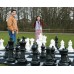Большие садовые (уличные) шахматы пластиковые СШ-25, король 63,5 см