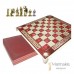 Шахматы "Римляне" (32 х 32 см) (красный). Marinakis 086-3514KR
