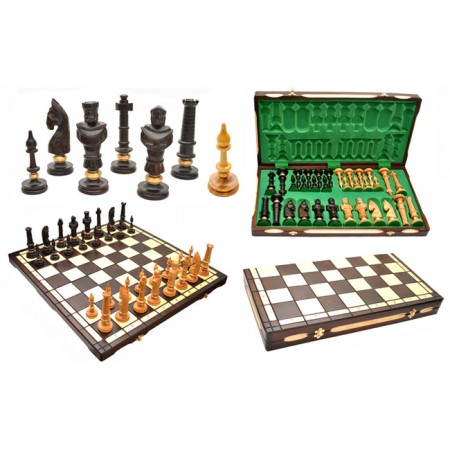 Шахматы ROYAL-62, 62 см, коричневые, Madon 3104