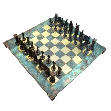 Шахи Manopoulos "Греко-римські", бірюзові 44х44см (S11TIR)