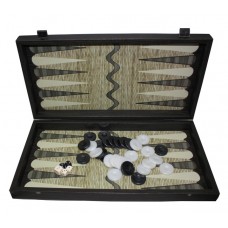 Нарди Manopoulos Хвилі TXL1WAV, натуральне дерево, чорні, 48х25 см