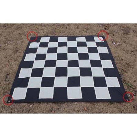Нейлоновое поле для садовых (уличных) шахмат и шашек 280 х 280 см