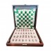 Шахматы "Мария Стюарт, Средневековая Англия" (32х32 см) (зеленый). Marinakis 086-3511KG