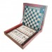 Шахматы "Крестоносцы" (45х45 см) (синий). Marinakis 086-4504KBL