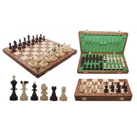 Шахматы GALICJA Intarsia, 35 см, Gniadek 11403