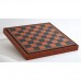 Шахматы Nigri Scacchi "Людовик XIV", 48 x 48 см (полистоун, кожа) | SP47+CD48