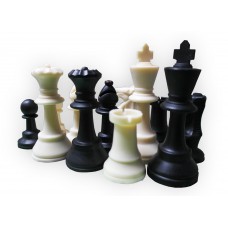 Шахові фігури пластикові Преміум, король 98 мм