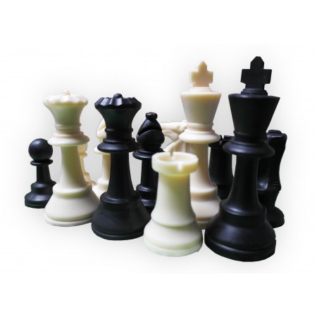 Шахматные фигуры пластиковые Премиум, король 98 мм