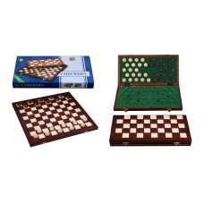 Шашки 100 клітин, 40 см, махагон, Wegiel 2089 Шашки 100 клітин, 40 см, махагон, Wegiel 2089