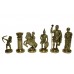 Шахматы Manopoulos "Греко-римская война", синие 44х44см (S10BLU)