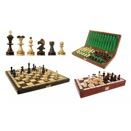 Шахматы PEARL, 35 см, Gniadek 11401