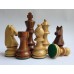 Деревянные шахматные фигуры Немецкий Стаунтон №6 (Шишам, Самшит), Индия