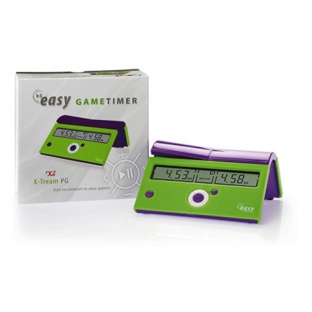 Шаховий годинник DGT Easy X-Tream Purple Green (10165)