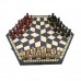 Шахматы для троих. Madon troiki Sredni, 40 см, 3163