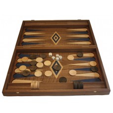 Нарди Manopoulos BKK1BLU, горіх, інкрустація синього, 48х30 см