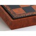 Шахматы Nigri Scacchi "Битва при Геттисберге", 48 x 48 см (полистоун, кожа) | SP89+CD48