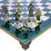 Шахматы "Мушкетеры" (44х44 см) Manopoulos S-12-Green