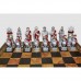 Шахматы Nigri Scacchi "Римляне и египтяне", 35 x 35 см (полистоун, дерево) | SP88+CD52G