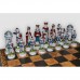 Шахматы Nigri Scacchi "Средневековый рыцарский турнир", 60 x 60 см (полистоун, дерево) | SP12+DA75G