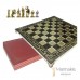 Шахматы "Римляне" (32 х 32 см) (коричневый). Marinakis 086-3514KBR