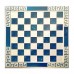 Шахматы "Мария Стюарт, Средневековая Англия" (45х45 см) (синий). Marinakis 086-4501KBL