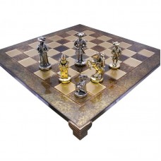 Шахи "Мушкетери" (44х44 см) Manopoulos S-12-Brown