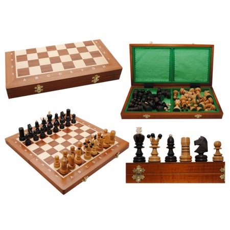 Шахматы LARGE PEARL Intarsia, 41 см, Madon 313306