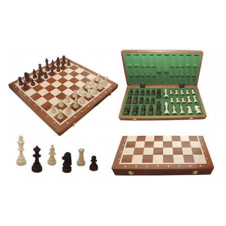 Шахи Турнірні №6 Intarsia, 54 см, Madon (C-96)