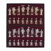 Шахматы "Рококо-Средневековая Франция" (45х45 см) (коричневый). Marinakis 086-4502KBR