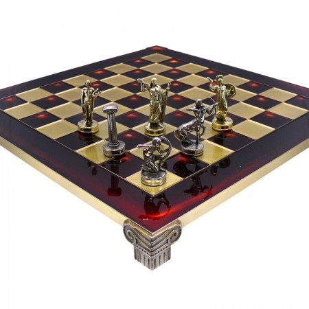Шахматы "Римляне" (36х36 см) Manopoulos S-5-Red